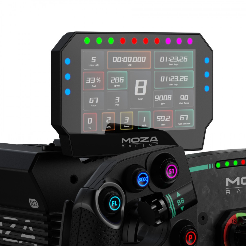 RSeat Europe SimracingMOZA CM2 Racing Digital Dash - MOZA